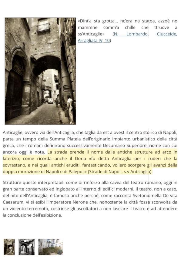 Appartamento Anticaglia 13 *